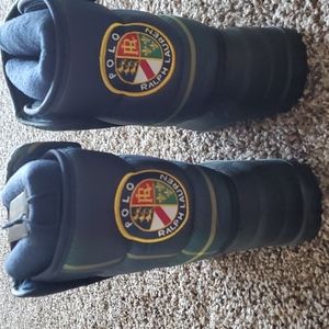 Kids' Toddler Girls Hamilten Ii Ez Boots From Finish Line In Navy Tartan Plaid